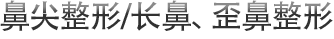 鼻尖整形/长鼻、歪鼻整形