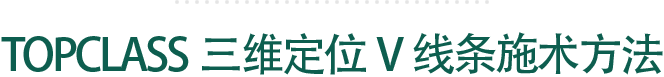 TOPCLASS三维定位V线条施术方法